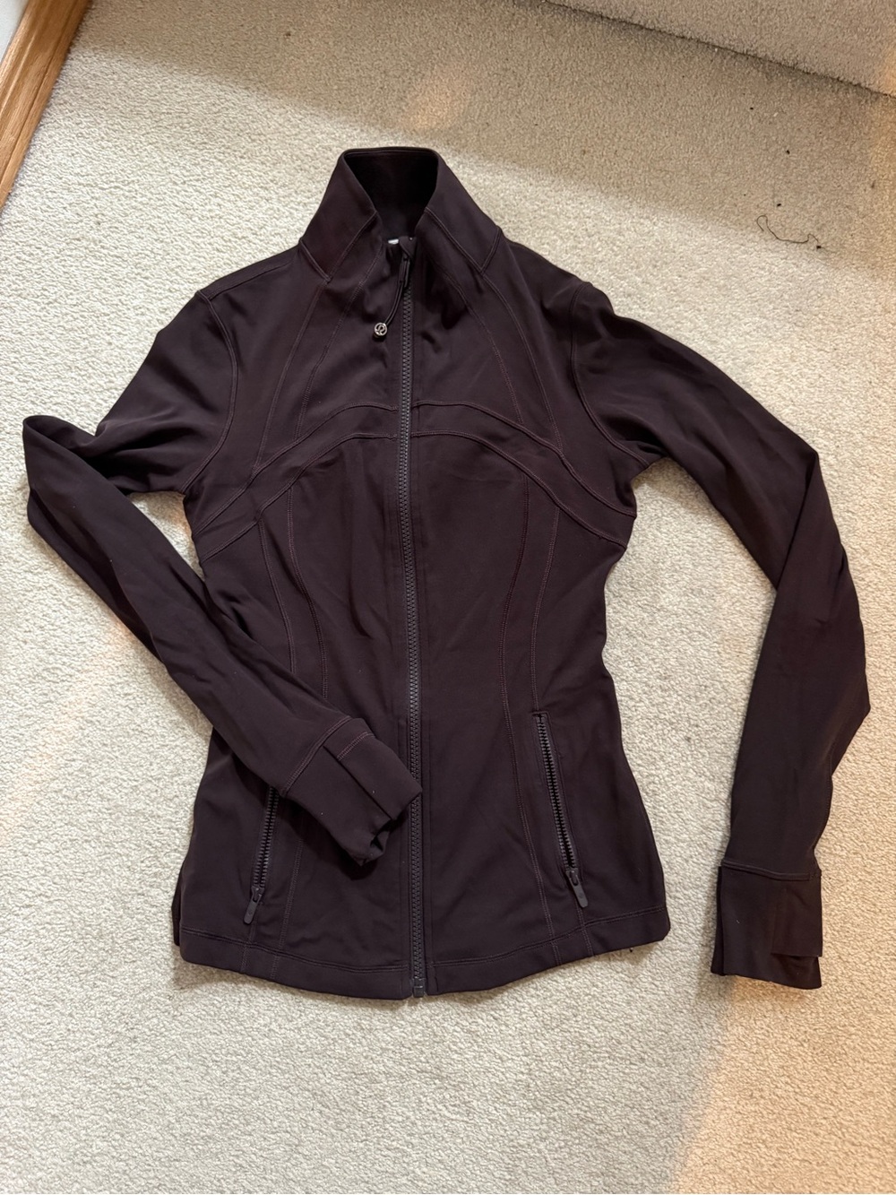 Brown Lululemon Define Jacket